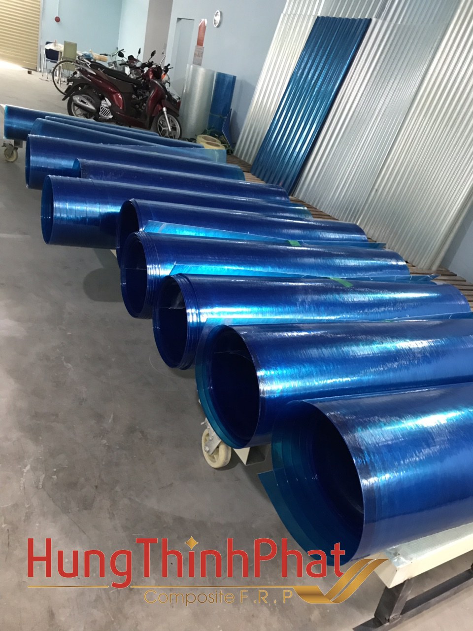 평판 냉각 지붕판 Maxcool 100cm 폭 Hưng Thịnh Phát